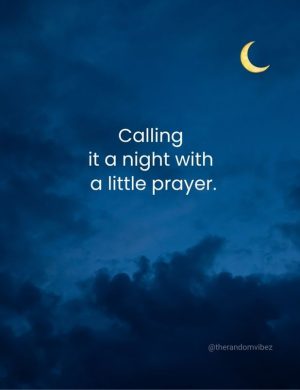 good night caption