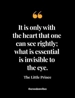 Famous Quotes From The Little Prince