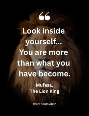 Lion King Inspirational Quotes