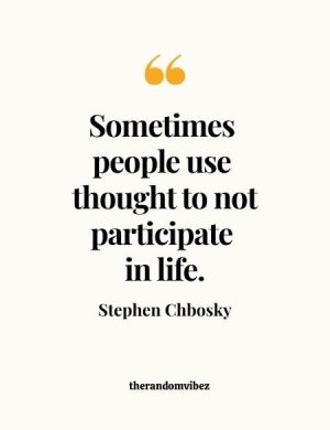 Perks Of Being A Wallflower Quote