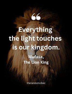 Quotes From The Movie Lion King