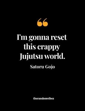 Satoru Gojo Quotes