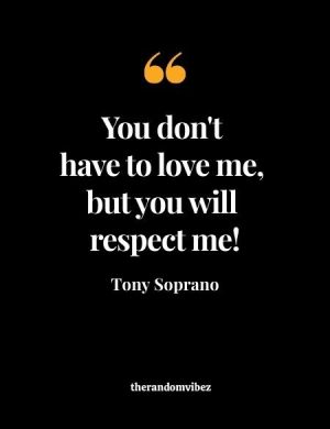Tony Soprano Lines