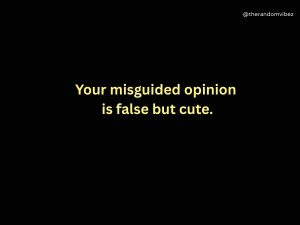 Witty Replies to Rude Comments