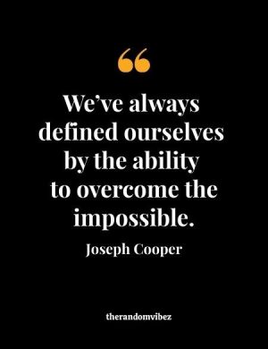 Best Interstellar Quotes