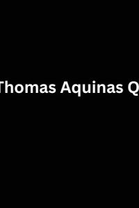 Best Thomas Aquinas Quotes