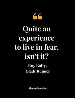 Blade Runner Roy Batty Quotes