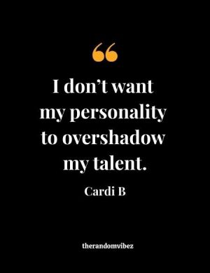 Cardi B Best Quotes