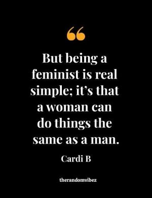 Cardi B Feminist Quotes