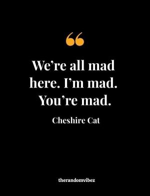 Cheshire Cat Quote
