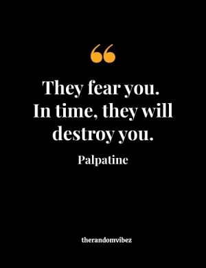 Darth Sideous Quotes