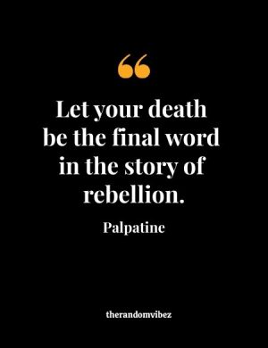 Emperor Palpatine Quote