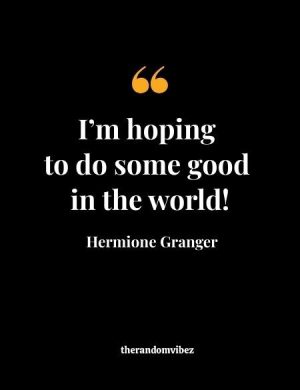 Famous Hermione Granger Quotes