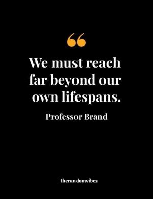 Famous Interstellar Quotes