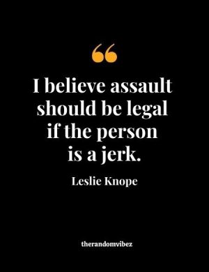 Funny Leslie Knope Quotes