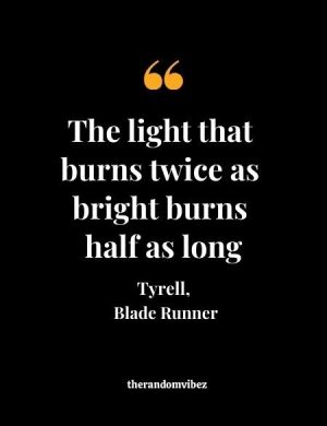 Inspirational Blade Runner Quotes
