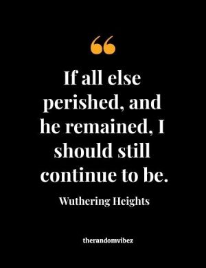 Love Quotes From Wuthering Heights