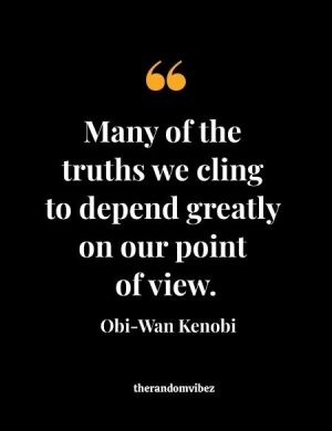 Obi Wan Kenobi Quotes