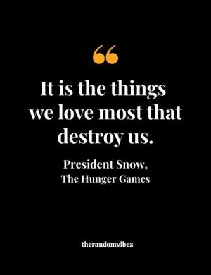 Quotes Of Hunger Games
