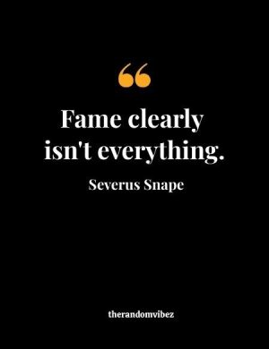 Severus Snape Quotes