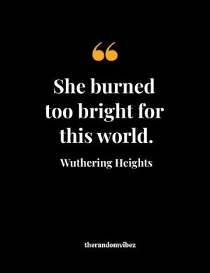 Wuthering Heights Book Quotes