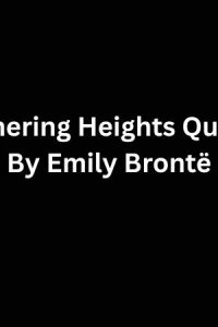 Wuthering Heights Quotes By Emily Brontë