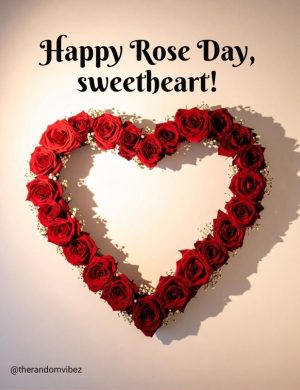 romantic happy rose day​