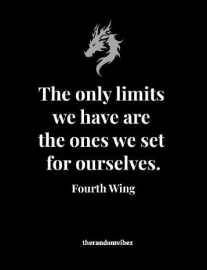 Best Fourth Wing Quotes