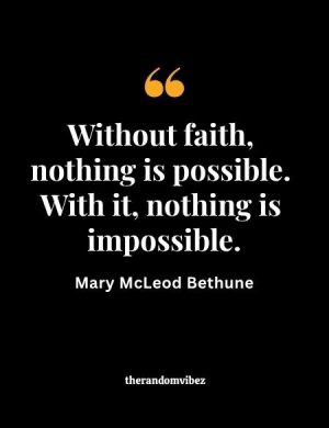 Best Mary McLeod Bethune Quotes