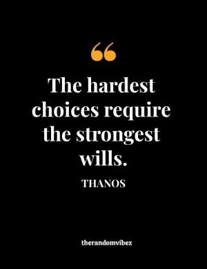Best Thanos Quotes