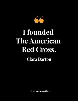Clara Barton Quote