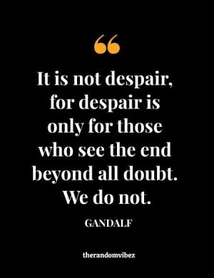 Famous Gandalf Quotes