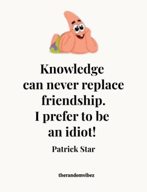 Famous Patrick Star Quotes