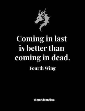 Fourth Wing Series Quotes