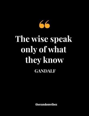 Gandalf Quotes From Lord Of The Rings