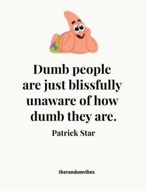Hilarious Patrick Star Quotes