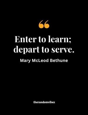 Mary McLeod Bethune Quotes