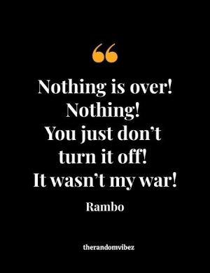 Quotes From Rambo