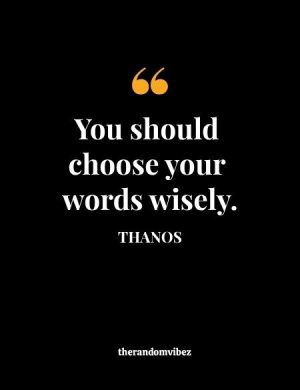 Quotes From Thanos