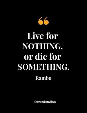 Rambo Quotes