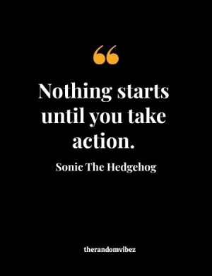 Sonic The Hedgehog Inspirational Quotes