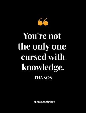Thanos Quote