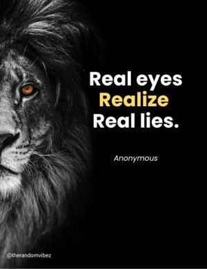 realize real eyes real lies