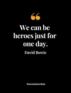 David Bowie Lyrics Quotes