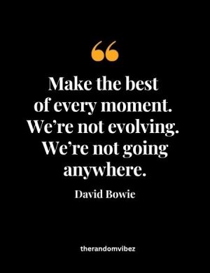 David Bowie Quote