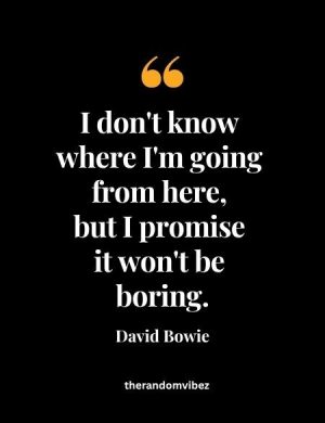 Famous David Bowie Quotes