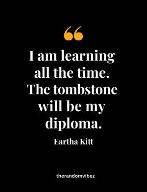 Eartha Kitt Quote