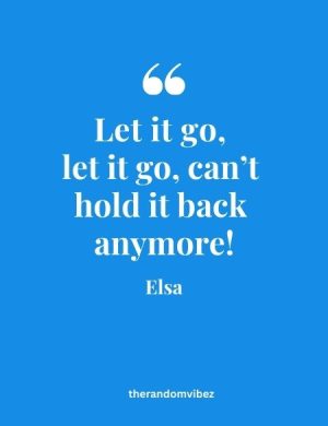 Elsa Frozen Quotes