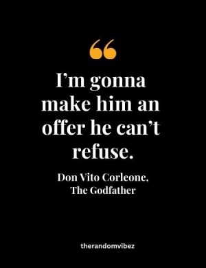 Movie Quotes The Godfather