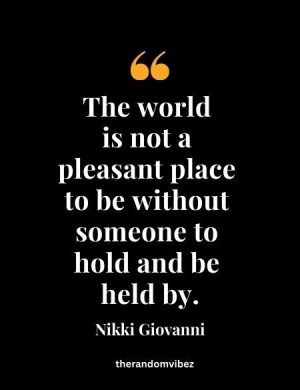 Nikki Giovanni Quotes About Love